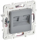 фото Розетка компьютерная двойная IEK SK-K20-1-K03
