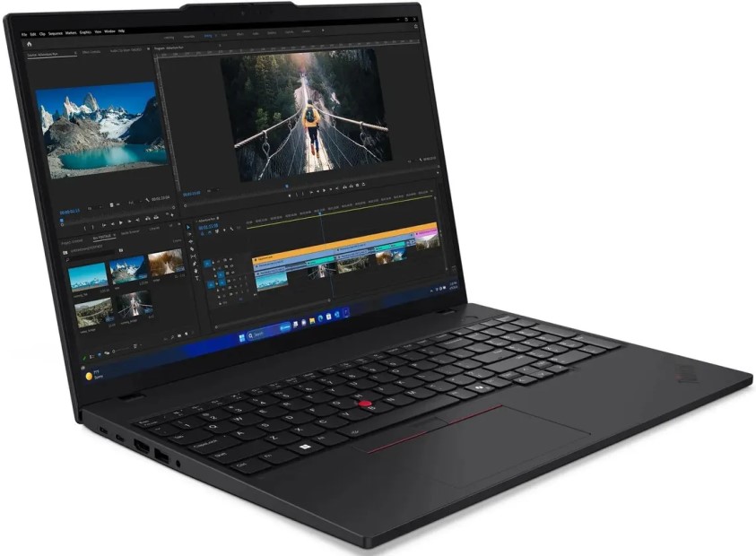 

Ноутбук Lenovo ThinkPad T16 G3 21MQS5WX00 U7-155U/16GB/1TB SSD/Arc Xe graphics/16" WUXGA IPS/WiFi/BT/Cam/noOS/black, ThinkPad T16 G3