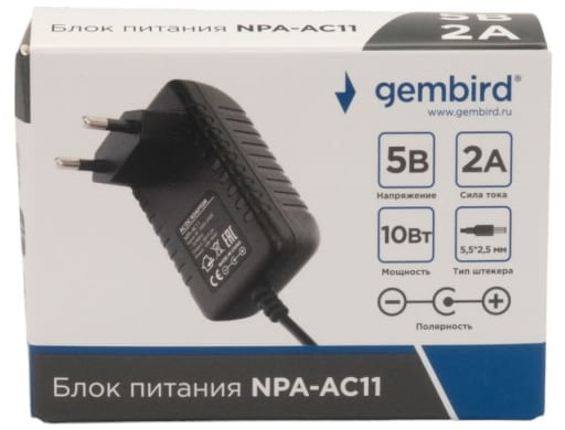 фото Адаптер питания  Gembird NPA-AC11 в Красноярске