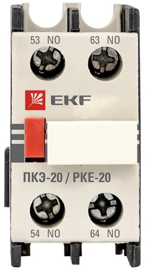 

Приставка доп. контакты EKF ctr-sc-24 ПКЭ-20 2NO, ctr-sc-24