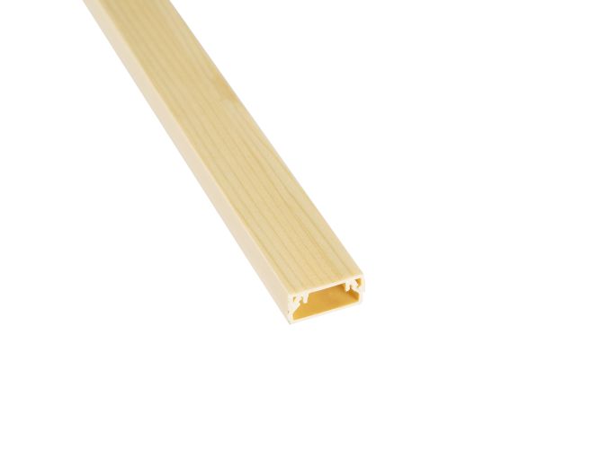 

Мини-канал Ecoplast 77001P-2 MEX20/10Р 20х10мм с текстурой дерева (сосна), 77001P-2