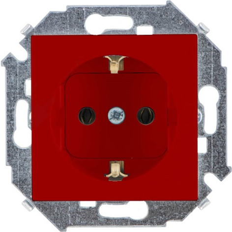 Изображение товара Розетка Simon 1591432-037 с заземлением для скрытой проводки