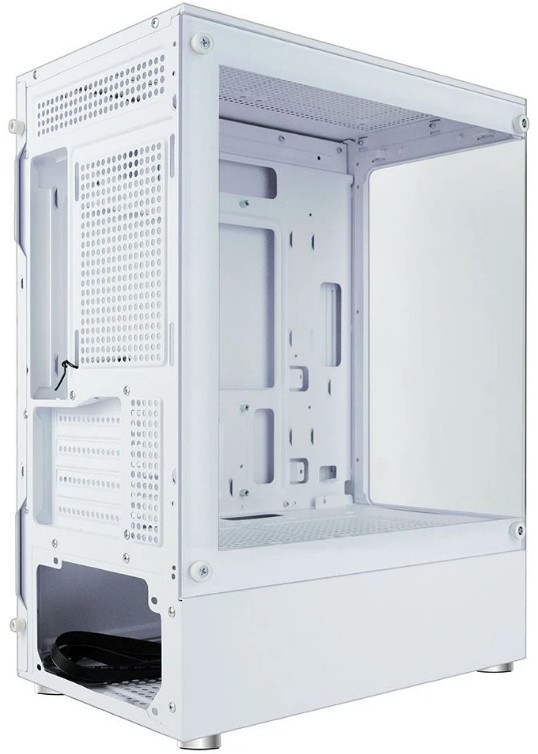 

Корпус mATX Ginzzu CL480 без БП, боковая и фронтальная панель из закалённого стекла, 2*USB 2.0, USB 3.0, CL480