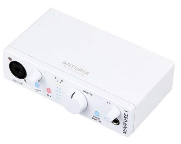 фото Аудиоинтерфейс  Arturia MiniFuse 1 White в Перми