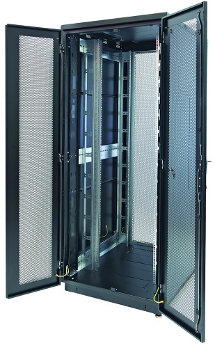 

Шкаф напольный 19", 47U Eurolan 60F-47-8A-35BL Racknet S3000 800 × 1000, передняя дверь перфорированная двустворчатая, задняя дверь перфорированная, 60F-47-8A-35BL