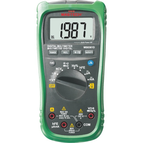 Изображение товара Профессиональный мультиметр Mastech MS8361D для точных измерений