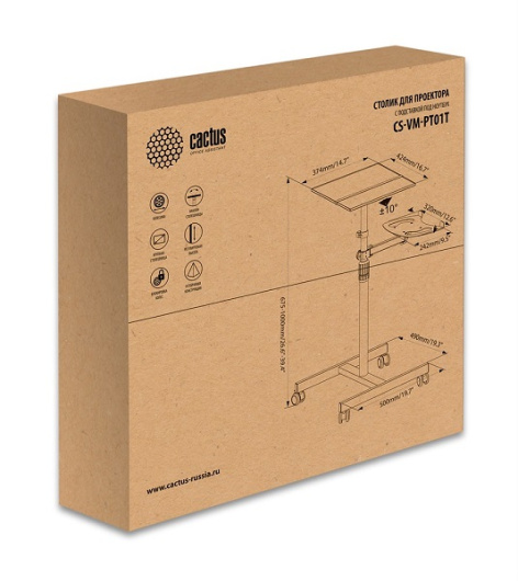 фото Стойка мобильная Cactus CS-VM-PT01T в Омске