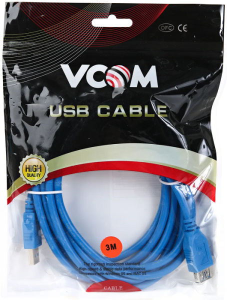 фото Кабель удлинительный  VCOM VUS7065-3M в Омске