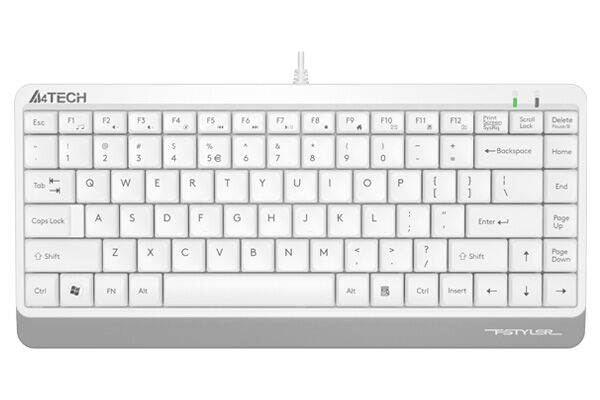 

Клавиатура A4Tech Fstyler FK11 белый USB slim (1391318), Fstyler FK11