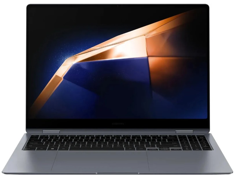 

Ноутбук Samsung Book 4 Pro 360 NP964 U7 155H/16GB/1TB SSD/Intel Arc/16" 2.8K AMOLED/Touch/WiFi/BT/cam/Win11Home/grey, Book 4 Pro 360 NP964