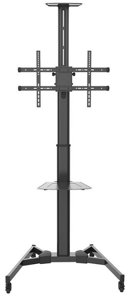 

Стойка мобильная Digis DSM-P164C для ТВ 34"-70", до 50 кг, VESA до 600x400, наклон +10 -10°, высота 1285 - 1605мм, DSM-P164C