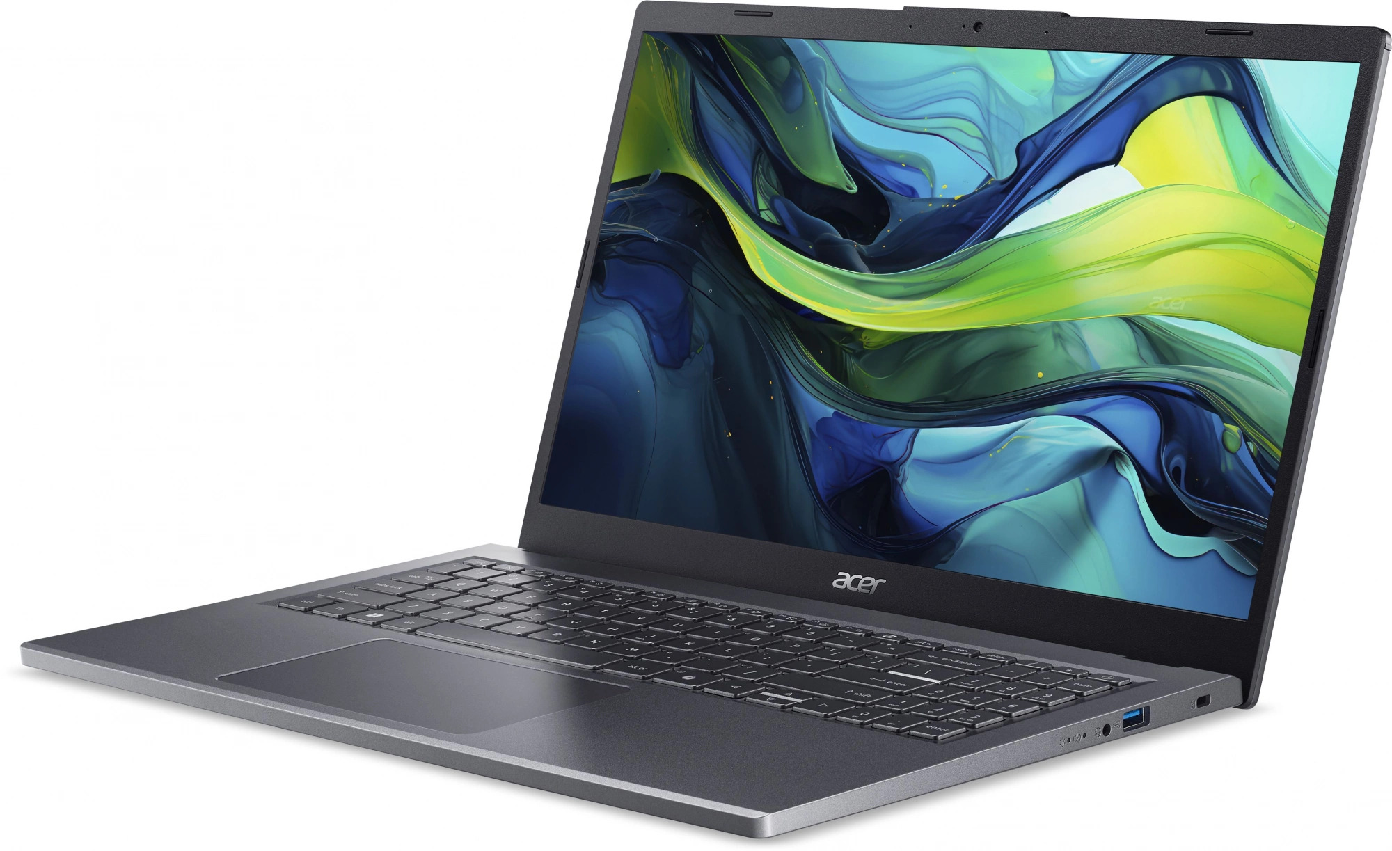 

Ноутбук Acer Aspire 15 A15-51M-39F7 NX.KXRCD.002 3 100U/8GB/512GB SSD/Intel Graphics/15.6" IPS FHD/WiFi/BT/cam/noOS/metall, Aspire 15 A15-51M-39F7