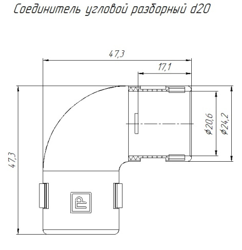 фото Соединитель  Промрукав PR13.0244 в Ростове-на-Дону