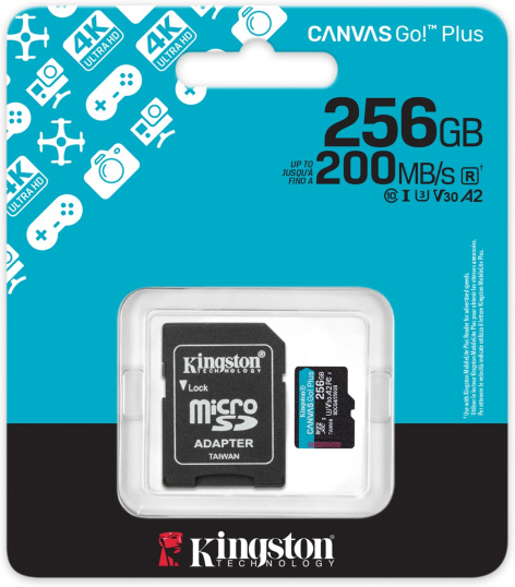 фото Карта памяти MicroSDXC 256GB Kingston SDCG4/256GB в Волгограде