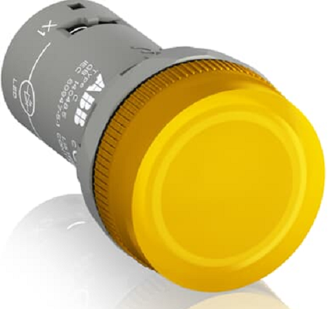 

Лампа ABB 1SFA619403R5233 CL2-523Y со светодиодом желтая 230В AC, 1SFA619403R5233