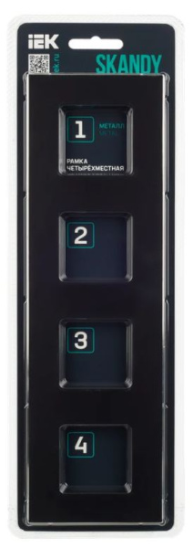 фото Рамка четверная  IEK SK-M42-M-K02 в Санкт-Петербургe