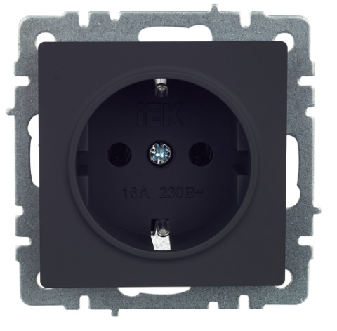 фото Розетка с заземлением  IEK BR-R11-16-K53 в Уфе