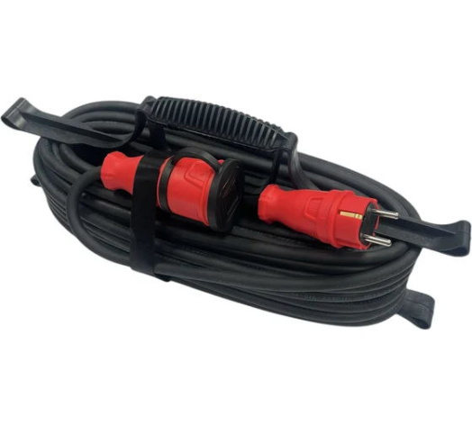 Изображение товара Удлинитель iTOK i-CONNECT-COLOR-SUR-KG-210-1-44-50-RED 50 м IP44 морозостойкий