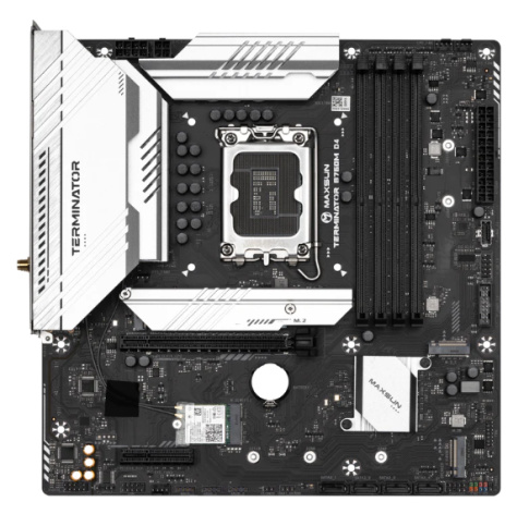 фото Материнская плата mATX MAXSUN Terminator B760M D4 WIFI6E в Челябинске