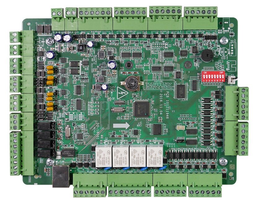 

Контроллер доступа TRASSIR TR-C481 на 4 двери с возможностью подключения до 8х считывателей, TR-C481