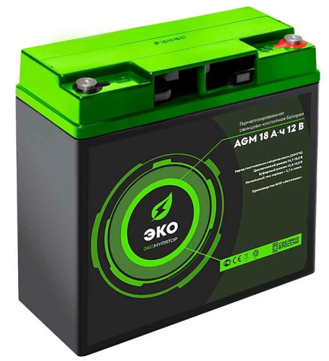 фото Батарея аккумуляторная  Источник ЭКО ЭКО 12-18 в Уфе