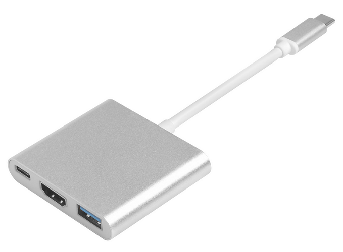 

Переходник GCR GCR-AP24 , TC-HDMI+TC+3.0, GCR-AP24
