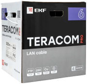 фото Кабель витая пара EKF TRP-6FTP-04PVC-GY-IN3
