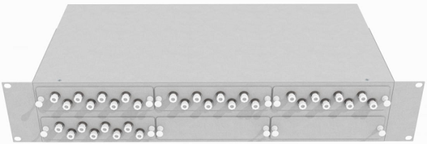 фото Кросс оптический стоечный  TopLAN КРС-Top-2U-32FC/U-OM2-GY в Уфе