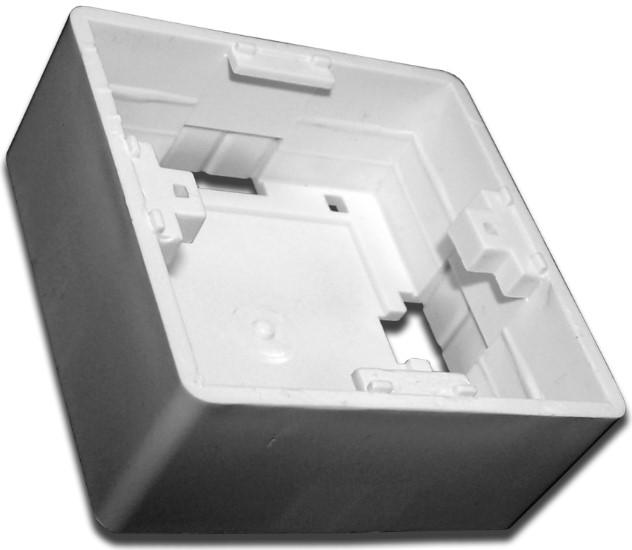 

Коробка TWT TWT-WMB45x45-WH Настенная коробка под рамку французского стандарта 45x45, белая, TWT-WMB45x45-WH