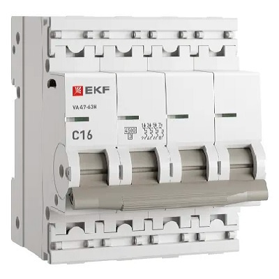 фото Автоматический выключатель  EKF M634416C в Челябинске