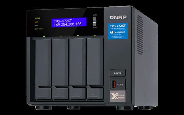 фото Сетевой накопитель  QNAP TVS-472XT-PT-4G в Уфе
