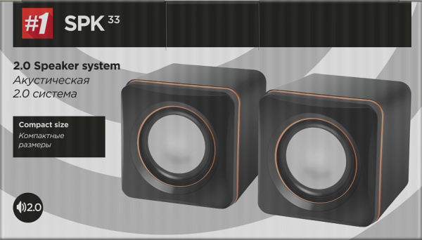 фото Компьютерная акустика 2.0 Defender SPK 33 в Красноярске