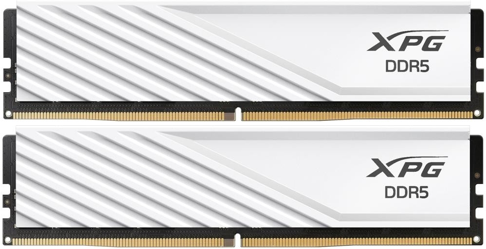 

Модуль памяти DDR5 32GB (2*16GB) ADATA AX5U5600C4616G-DTLABWH XPG LANCER Blade PC5-44800, 5600MHz, CL46, 1.1V WHITE, AX5U5600C4616G-DTLABWH