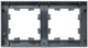 фото Рамка двойная  EKF UP1-FPG-02