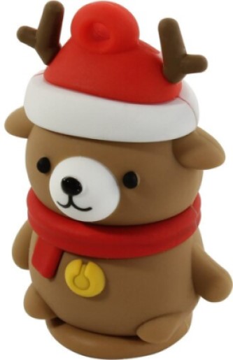 

Накопитель USB 2.0 32GB SmartBuy SB32GBCaribouW Wild series Медведь касабланка, SB32GBCaribouW