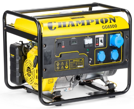 фото Генератор бензиновый CHAMPION GG6500