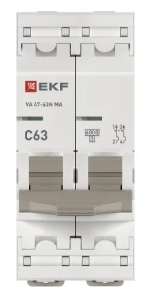 фото Автоматический выключатель  EKF M63MA6263C в Красноярске