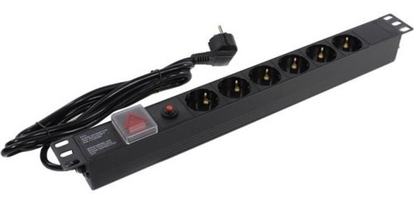 фото Блок розеток  Exegate ServerPro PDU-19H606 Al-6S-EU2CU-SW-O в Нижнем Новгороде