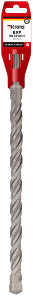 Изображение товара Бур по бетону KRANZ KR-91-0058 SDS PLUS 28 мм 460 мм Россия