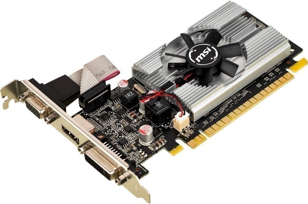 

Видеокарта PCI-E MSI GeForce 210 (N210-1GD3/LP) 1GB DDR3, 64bit, VGA, DVI, HDMI, OEM, GeForce 210 (N210-1GD3/LP)
