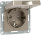 фото Розетка с заземлением с крышкой EKF UP1-SOC-111-44 в Воронеже