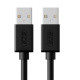 фото Кабель интерфейсный USB 2.0 GCR GCR-UM2M-BB2S-0.5m