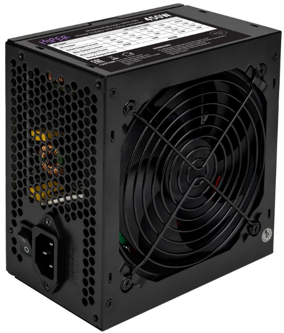 

Блок питания ATX HIPER HPN-450 450W, BOX, HPN-450