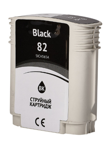 фото Картридж струйный Sakura CH565A (№82 Black) в Уфе