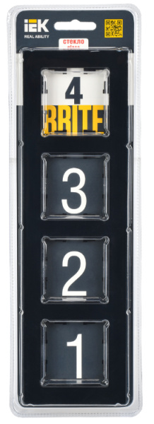 фото Рамка четверная  IEK BR-M42-G-K02 в Омске