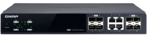 

Коммутатор управляемый QNAP QSW-M804-4C 10 Гбит/с с 8 х SFP+, из которых 4 совмещены с RJ-45, пропускная способность до 160 Гбит/с, поддержка JumboFra, QSW-M804-4C