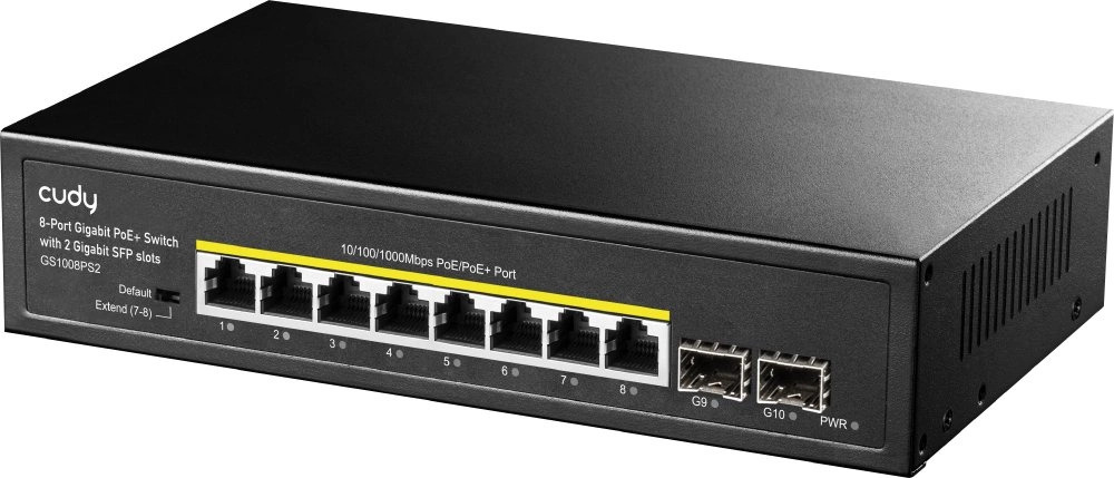 фото Коммутатор неуправляемый  Cudy GS1008PS2
