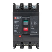 фото Автоматический выключатель в литом корпусе EKF mccb-63-15-3-16-ls