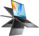 фото Ноутбук ASUS VivoBook TP3407AA-SG111W 14" (Intel Core Ultra 7, 16Гб LPDDR5X, SSD 512 Гб, Intel Graphics, Windows 11 Домашняя) Серый [90NB17C1-M007C0]