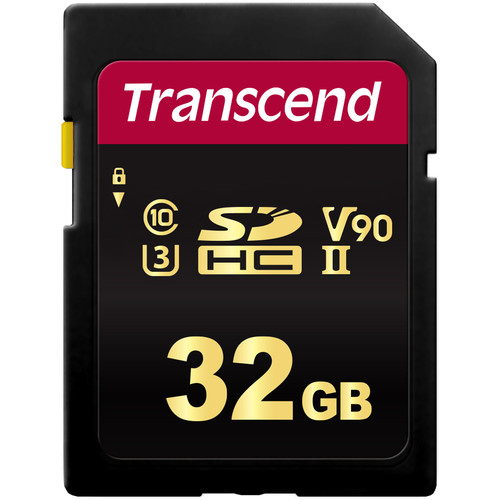 

Карта памяти 32GB Transcend TS32GSDC700S SDHC, UHS-II Class U3 V90, 285Мб/с/180Мб/с, TS32GSDC700S